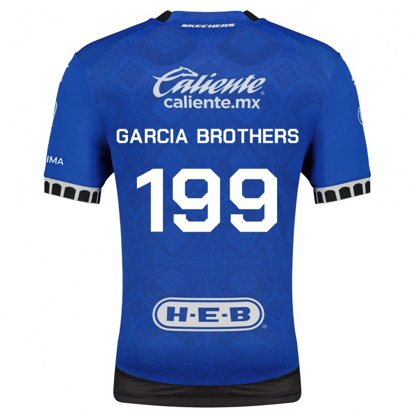Danxen Dames Sergio Garcia Brothers #199 Koninklijk Blauw Wit Zwart Uitshirt Uittenue 2026/27 T-Shirt België