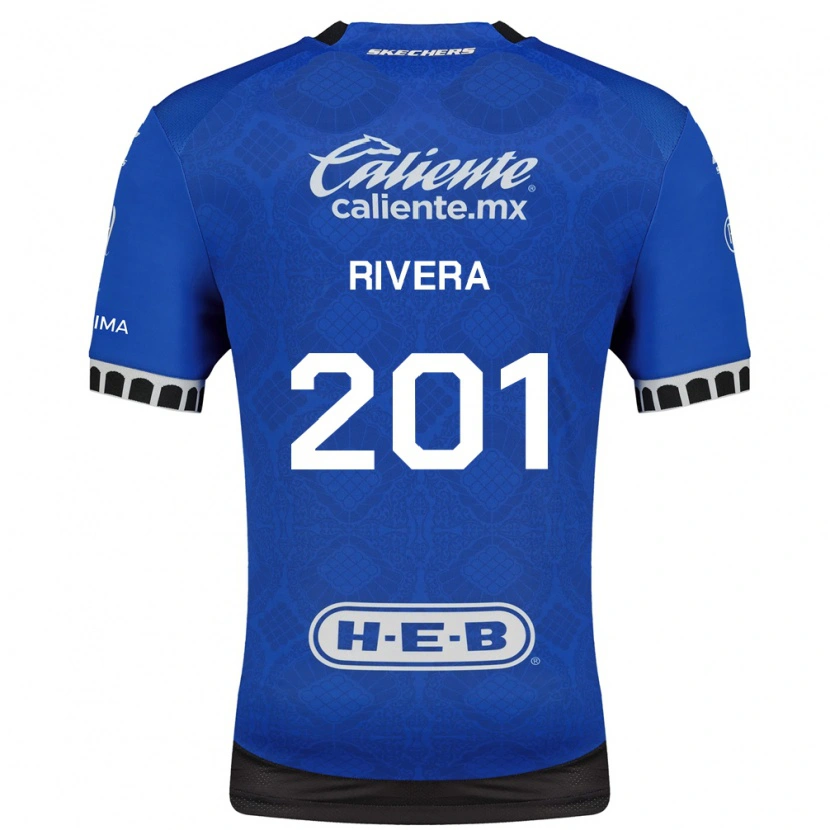 Danxen Dames Christian Rivera #201 Koninklijk Blauw Wit Zwart Uitshirt Uittenue 2026/27 T-Shirt België