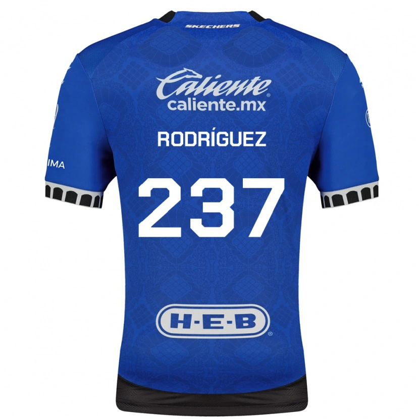 Danxen Dames Nicolás Rodríguez #237 Koninklijk Blauw Wit Zwart Uitshirt Uittenue 2026/27 T-Shirt België