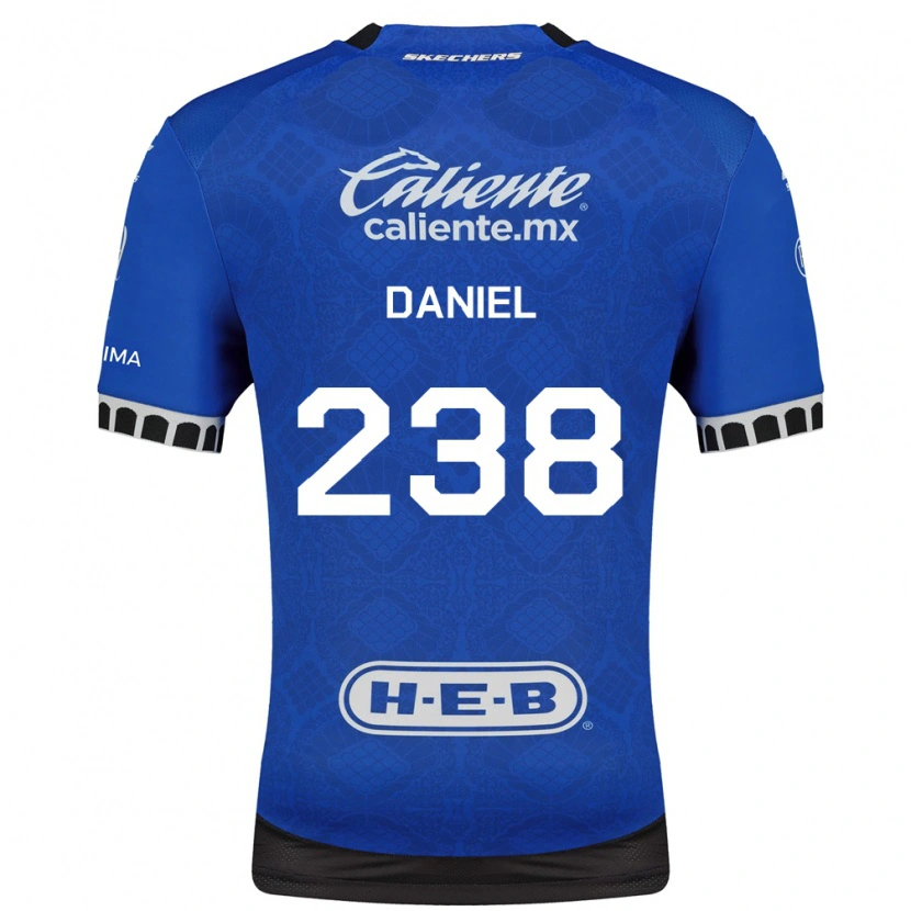 Danxen Dames Daniel De La Rosa #238 Koninklijk Blauw Wit Zwart Uitshirt Uittenue 2026/27 T-Shirt België