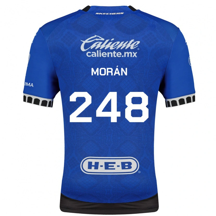 Danxen Dames Jorge Morán #248 Koninklijk Blauw Wit Zwart Uitshirt Uittenue 2026/27 T-Shirt België