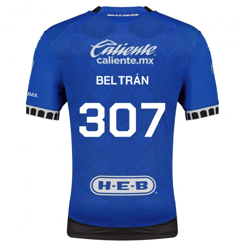 Danxen Dames Gael Beltrán #307 Koninklijk Blauw Wit Zwart Uitshirt Uittenue 2026/27 T-Shirt België