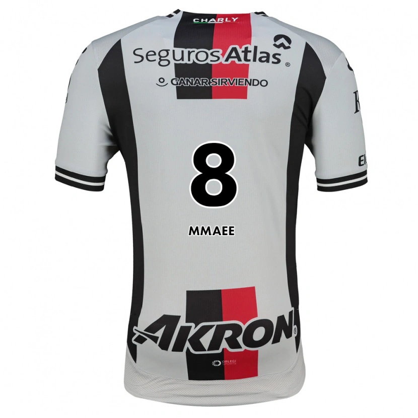 Danxen Dames Ryan Mmaee #8 Wit Rood Zwart Uitshirt Uittenue 2026/27 T-Shirt België