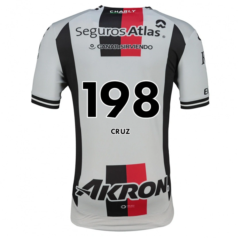 Danxen Dames Carlos Cruz #198 Wit Rood Zwart Uitshirt Uittenue 2026/27 T-Shirt België