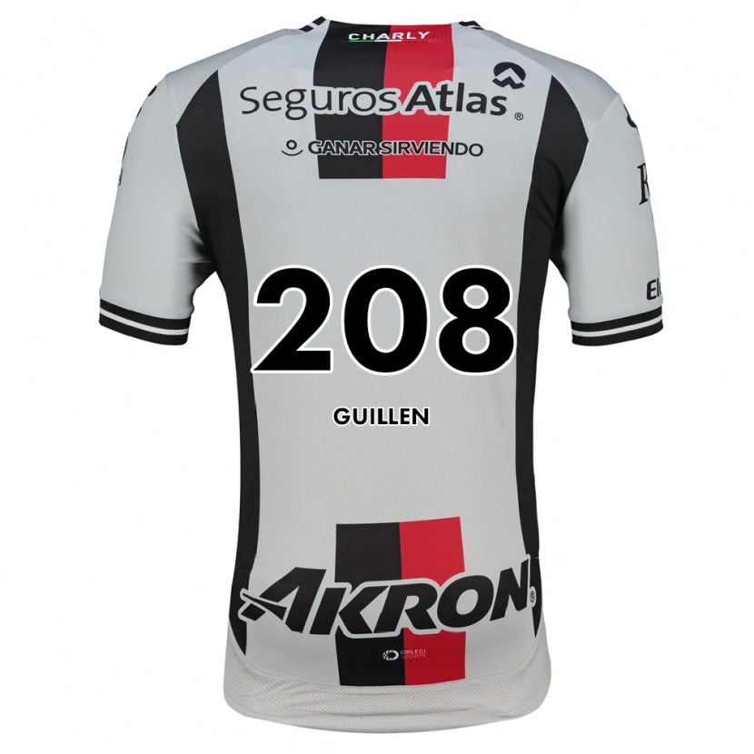 Danxen Dames Jesús Guillén #208 Wit Rood Zwart Uitshirt Uittenue 2026/27 T-Shirt België