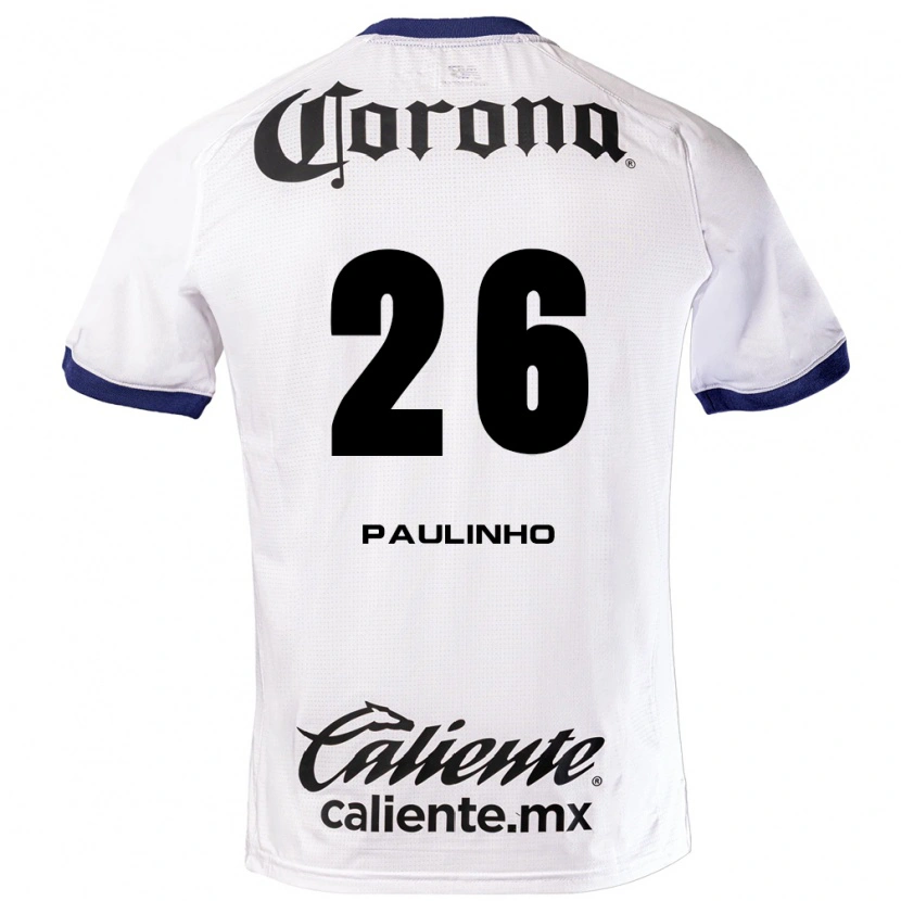 Danxen Dames Paulinho #26 Wit Blauw Zwart Uitshirt Uittenue 2026/27 T-Shirt België