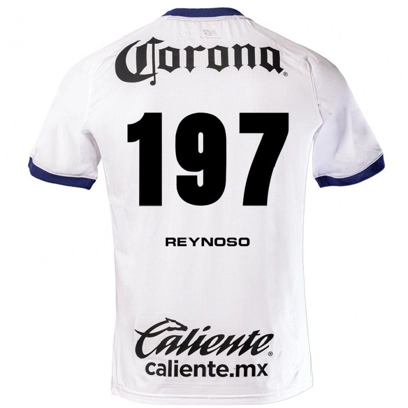 Danxen Dames Daniel Reynoso #197 Wit Blauw Zwart Uitshirt Uittenue 2026/27 T-Shirt België