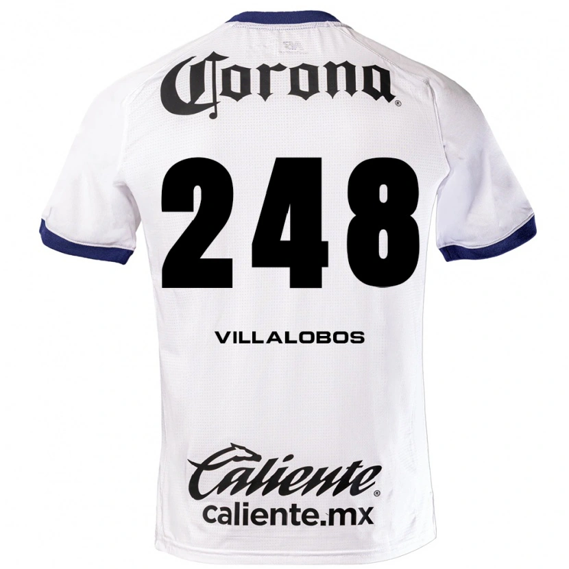 Danxen Dames José Villalobos #248 Wit Blauw Zwart Uitshirt Uittenue 2026/27 T-Shirt België