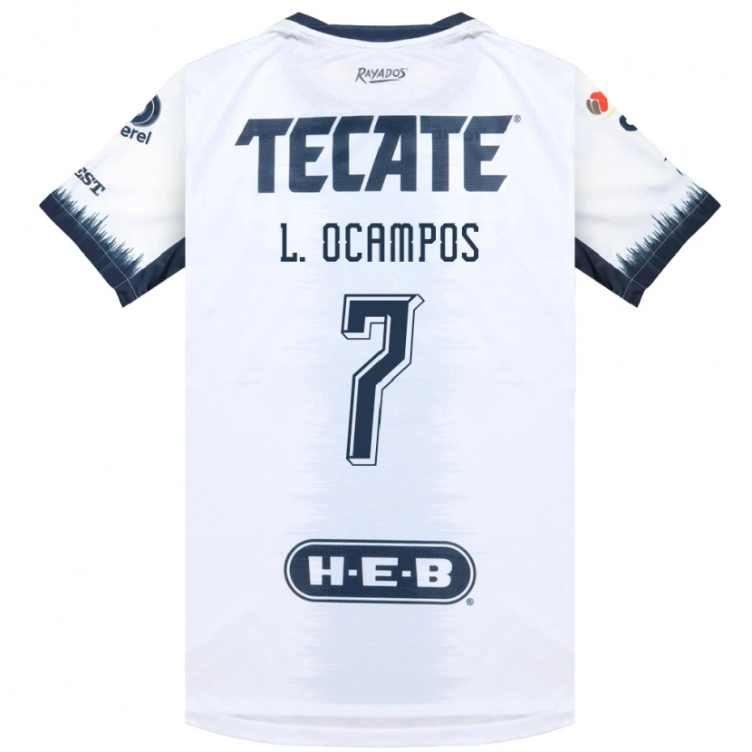 Danxen Dames Lucas Ocampos #7 Wit Inktblauw Rood Uitshirt Uittenue 2026/27 T-Shirt België