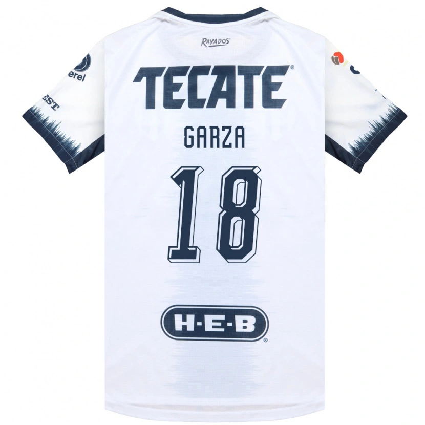 Danxen Dames César Garza #18 Wit Inktblauw Rood Uitshirt Uittenue 2026/27 T-Shirt België