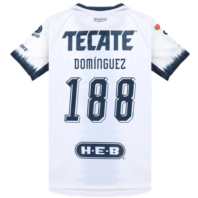 Danxen Dames Joel Domínguez #188 Wit Inktblauw Rood Uitshirt Uittenue 2026/27 T-Shirt België