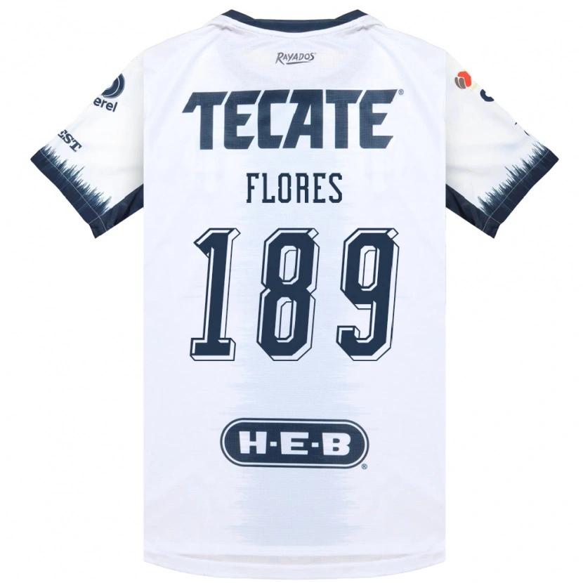 Danxen Dames Yael Flores #189 Wit Inktblauw Rood Uitshirt Uittenue 2026/27 T-Shirt België