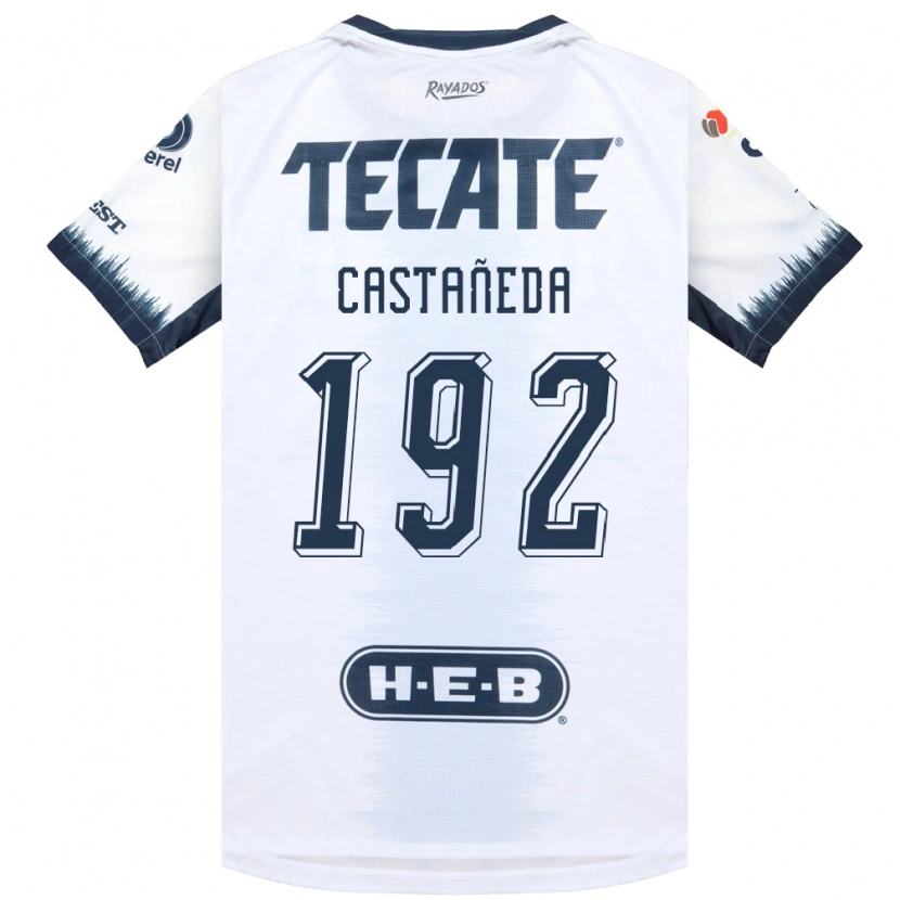 Danxen Dames Jonathan Castañeda #192 Wit Inktblauw Rood Uitshirt Uittenue 2026/27 T-Shirt België