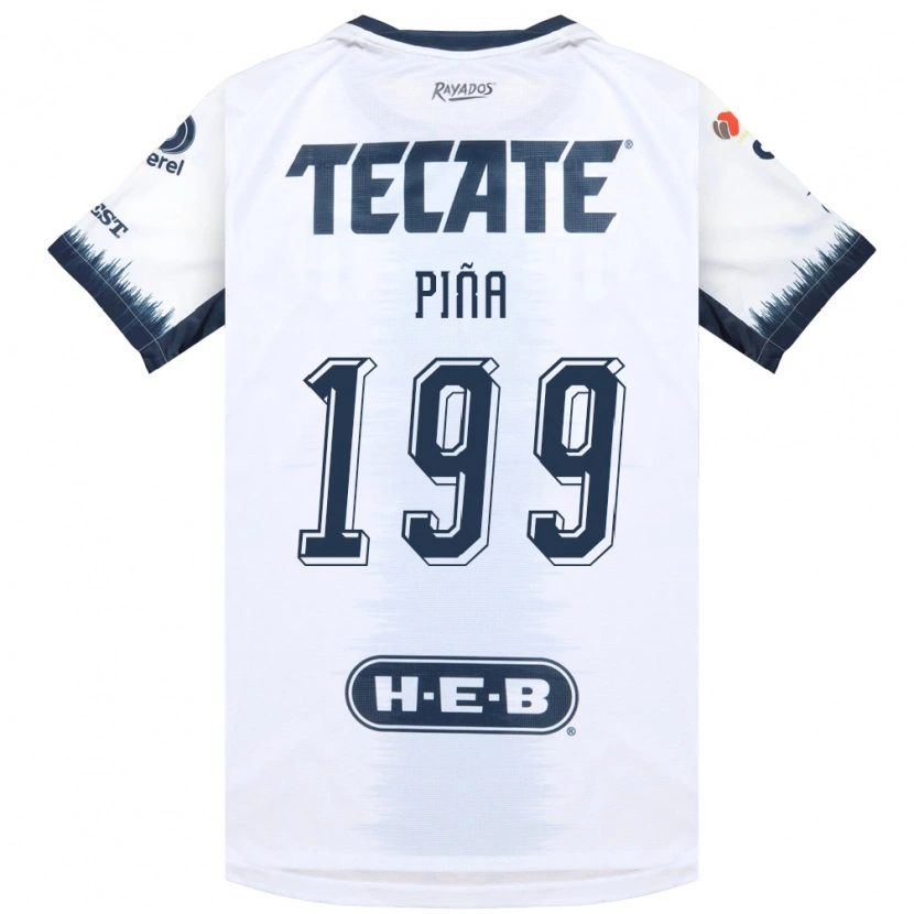 Danxen Dames Ricardo Piña #199 Wit Inktblauw Rood Uitshirt Uittenue 2026/27 T-Shirt België