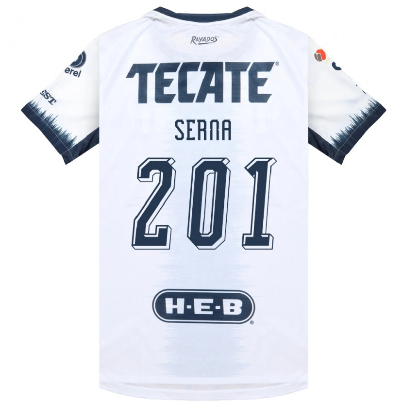 Danxen Dames Javier Serna #201 Wit Inktblauw Rood Uitshirt Uittenue 2026/27 T-Shirt België
