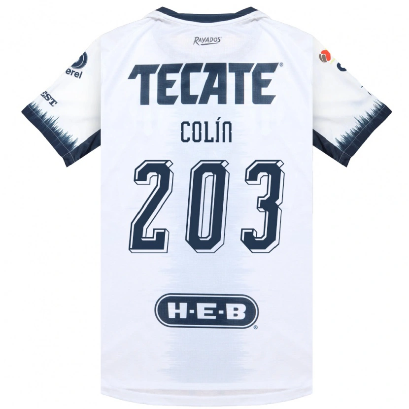 Danxen Dames Luis Colín #203 Wit Inktblauw Rood Uitshirt Uittenue 2026/27 T-Shirt België