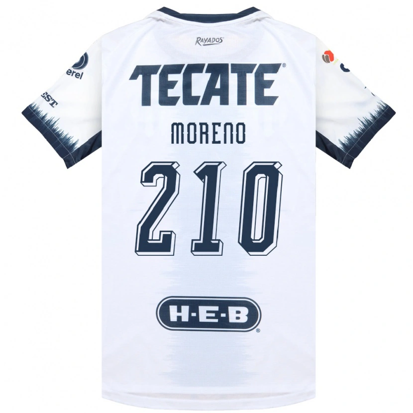 Danxen Dames Gael Moreno #210 Wit Inktblauw Rood Uitshirt Uittenue 2026/27 T-Shirt België