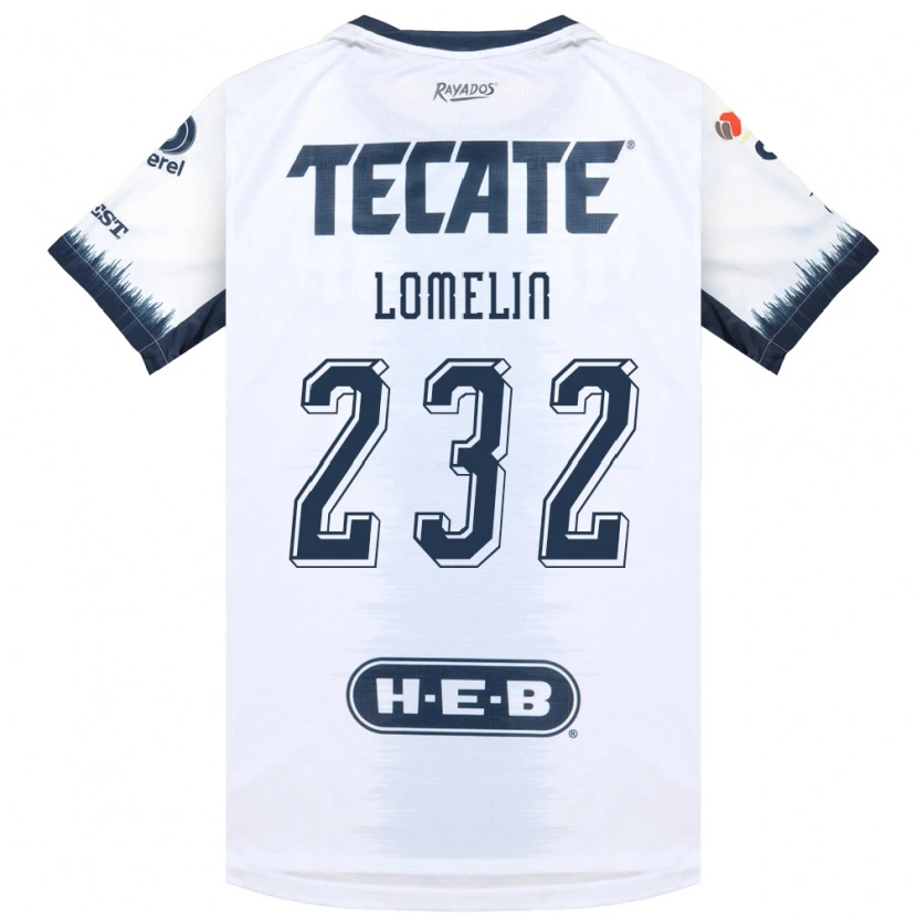 Danxen Dames Santiago Lomelin #232 Wit Inktblauw Rood Uitshirt Uittenue 2026/27 T-Shirt België