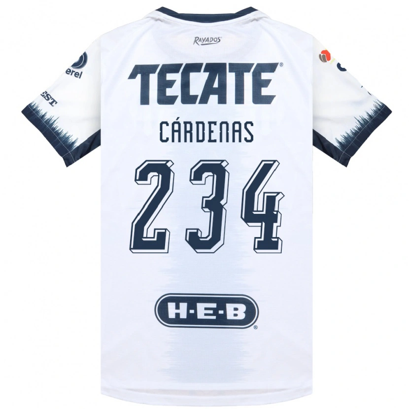 Danxen Dames Mahonry Cárdenas #234 Wit Inktblauw Rood Uitshirt Uittenue 2026/27 T-Shirt België