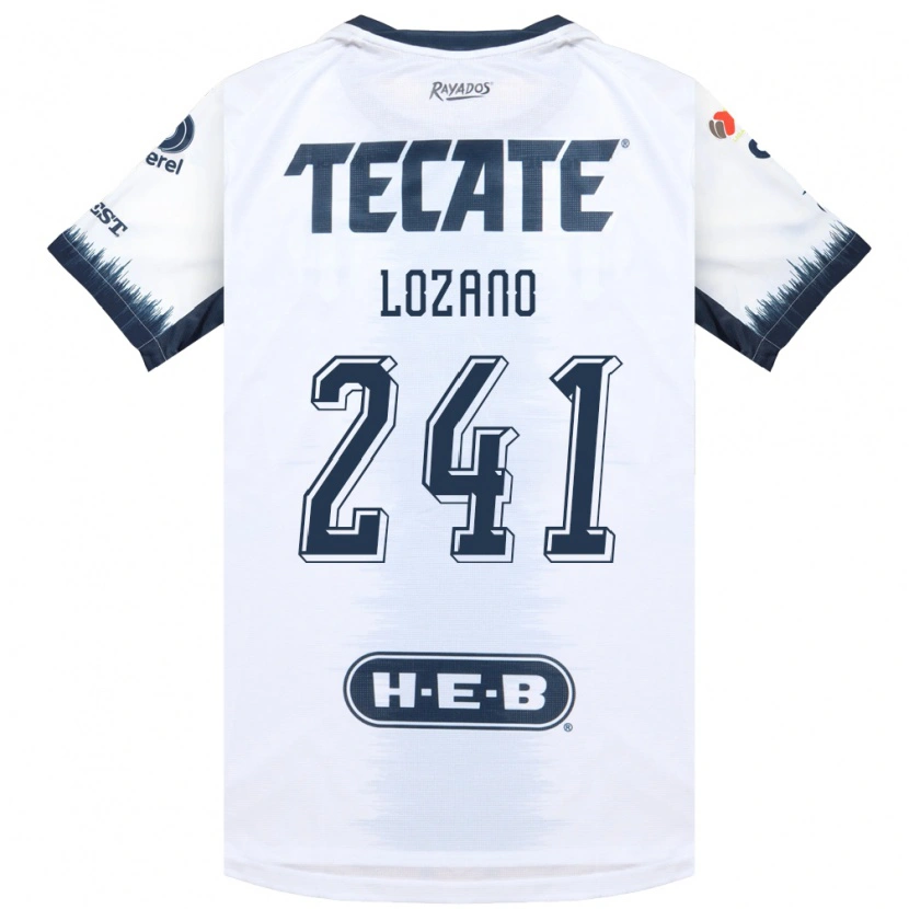 Danxen Dames Ronald Lozano #241 Wit Inktblauw Rood Uitshirt Uittenue 2026/27 T-Shirt België