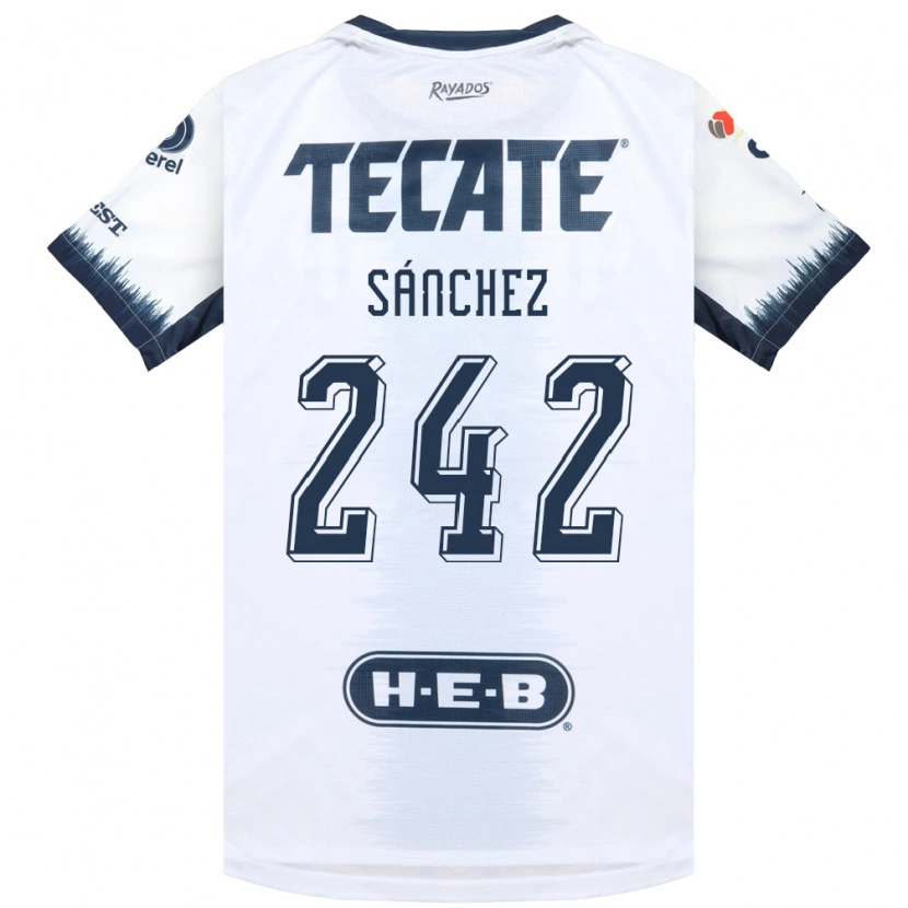 Danxen Dames Jorge Sánchez #242 Wit Inktblauw Rood Uitshirt Uittenue 2026/27 T-Shirt België