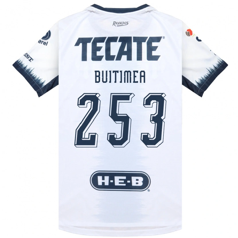 Danxen Dames Miguel Buitimea #253 Wit Inktblauw Rood Uitshirt Uittenue 2026/27 T-Shirt België