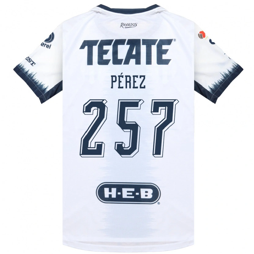 Danxen Dames Anthony Pérez #257 Wit Inktblauw Rood Uitshirt Uittenue 2026/27 T-Shirt België