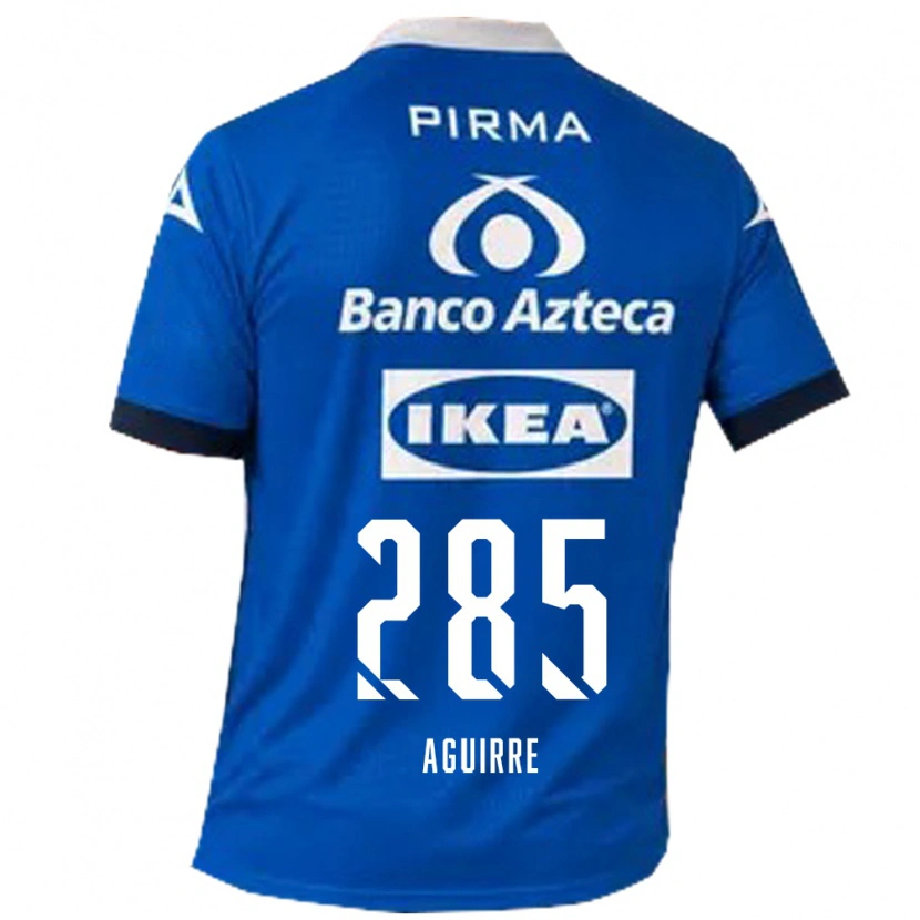 Danxen Dames Juan Aguirre #285 Blauw Wit Uitshirt Uittenue 2026/27 T-Shirt België