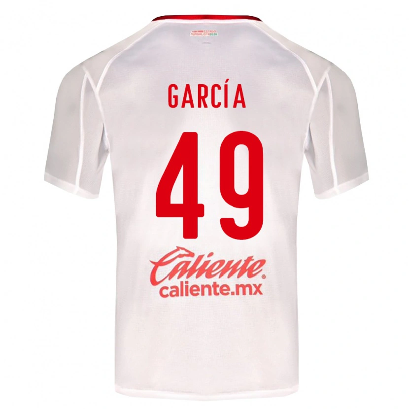 Danxen Dames Gilberto García #49 Wit Groen Rood Uitshirt Uittenue 2026/27 T-Shirt België