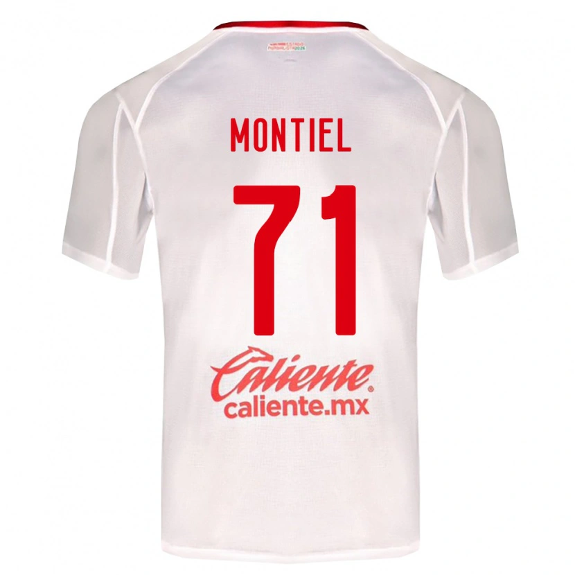 Danxen Dames Erick Montiel #71 Wit Groen Rood Uitshirt Uittenue 2026/27 T-Shirt België