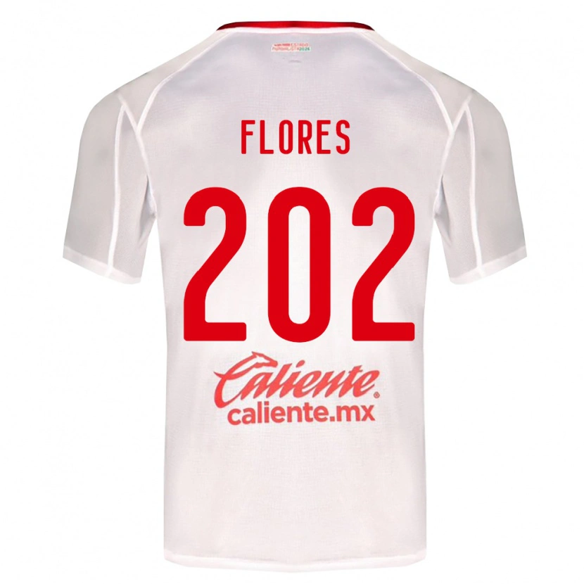Danxen Dames Daniel Flores #202 Wit Groen Rood Uitshirt Uittenue 2026/27 T-Shirt België