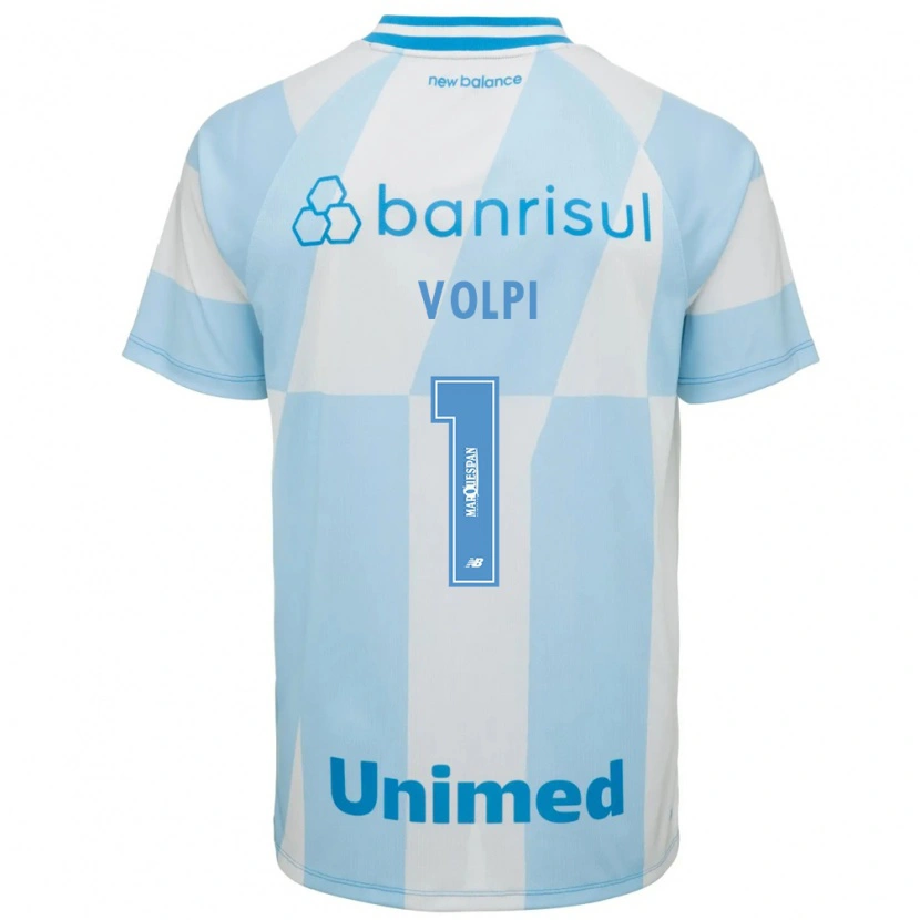 Danxen Dames Tiago Volpi #1 Lichtblauw Wit Uitshirt Uittenue 2026/27 T-Shirt België