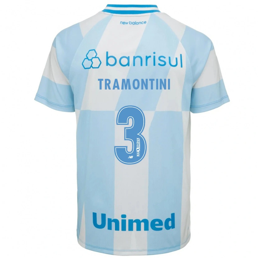 Danxen Dames Murilo Tramontini #3 Lichtblauw Wit Uitshirt Uittenue 2026/27 T-Shirt België