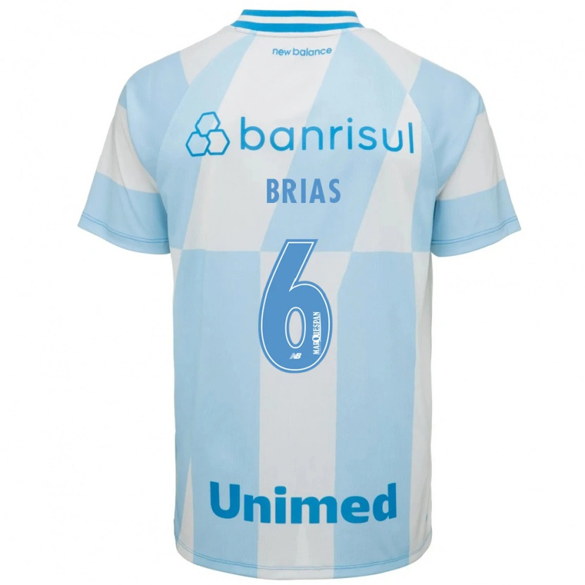 Danxen Dames Héctor Brias #6 Lichtblauw Wit Uitshirt Uittenue 2026/27 T-Shirt België