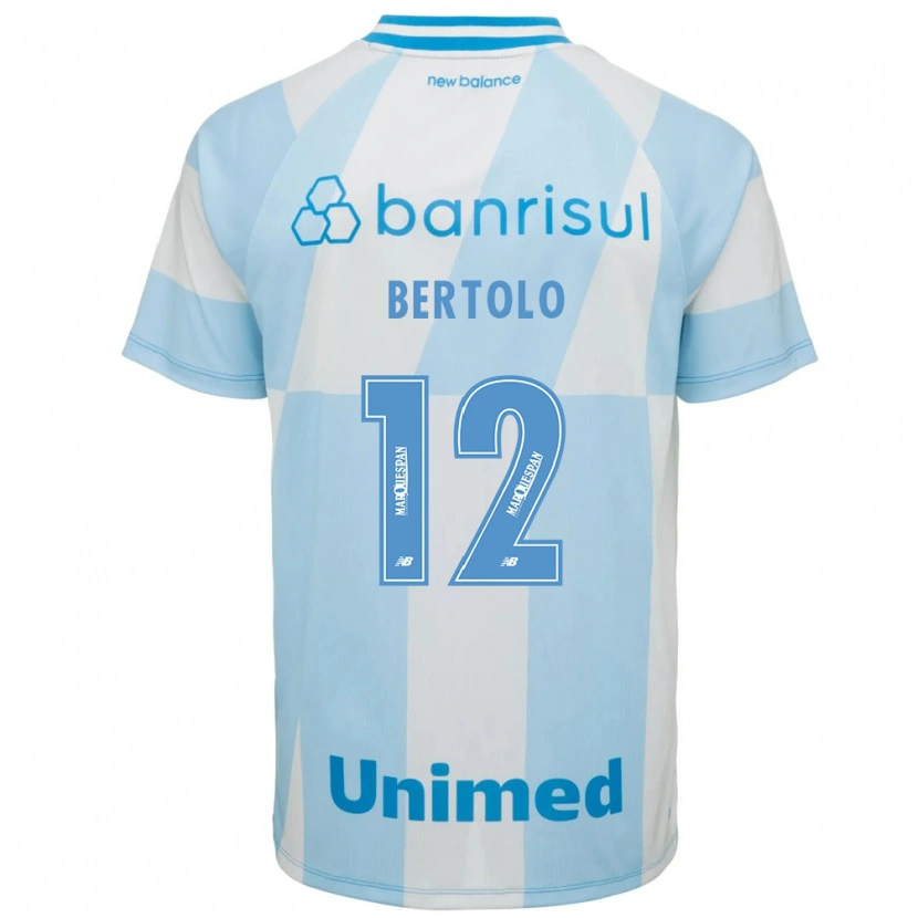 Danxen Dames Mateus Bertolo #12 Lichtblauw Wit Uitshirt Uittenue 2026/27 T-Shirt België