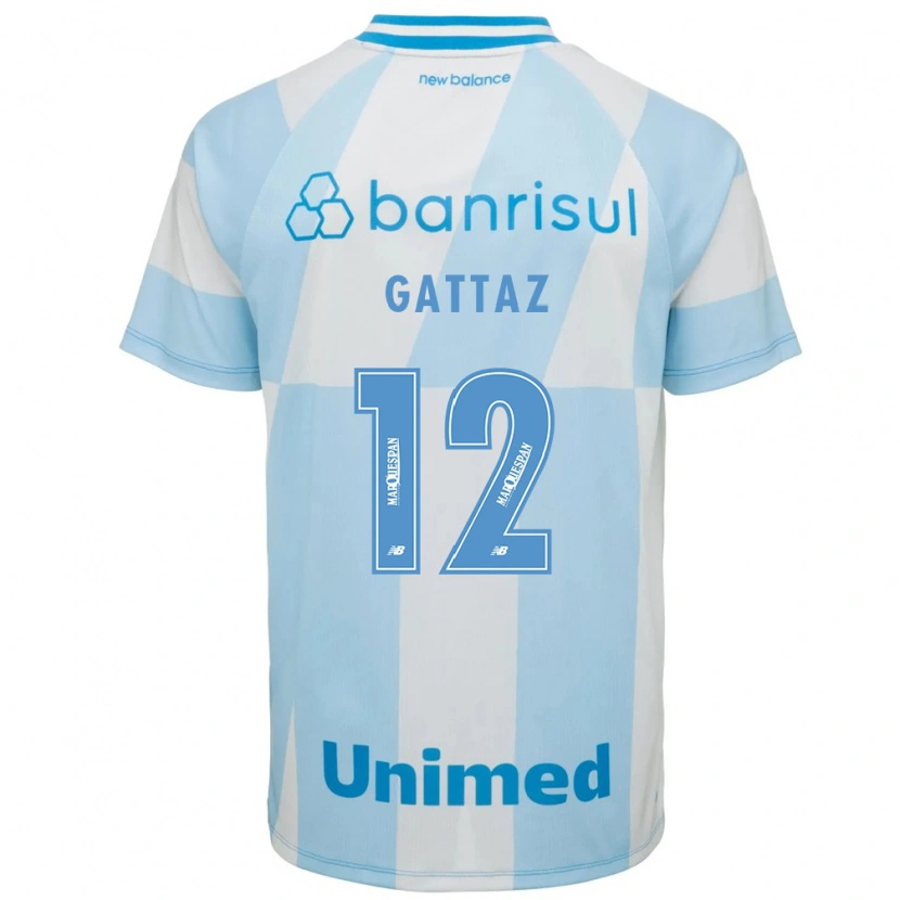 Danxen Dames Caroline De Oliveira Saad Gattaz #12 Lichtblauw Wit Uitshirt Uittenue 2026/27 T-Shirt België