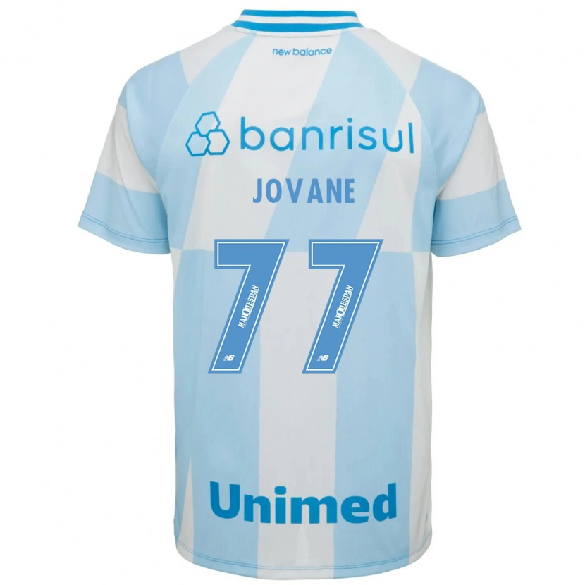 Danxen Dames Jovane Cabral #77 Lichtblauw Wit Uitshirt Uittenue 2026/27 T-Shirt België