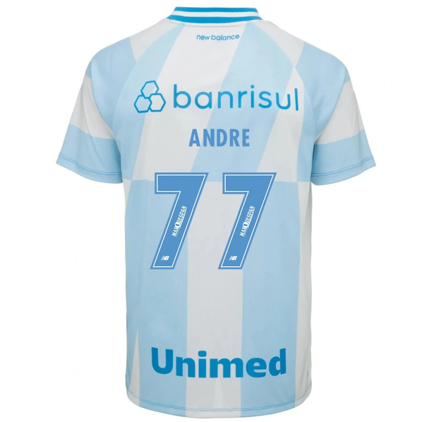 Danxen Dames André #77 Lichtblauw Wit Uitshirt Uittenue 2026/27 T-Shirt België