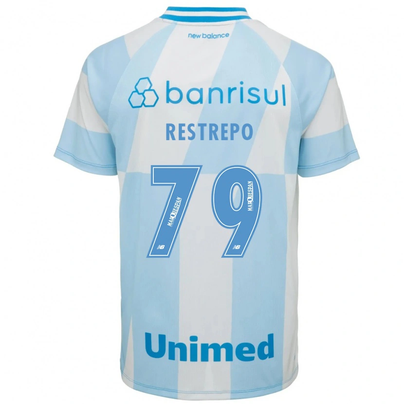 Danxen Dames Kelly Restrepo #79 Lichtblauw Wit Uitshirt Uittenue 2026/27 T-Shirt België