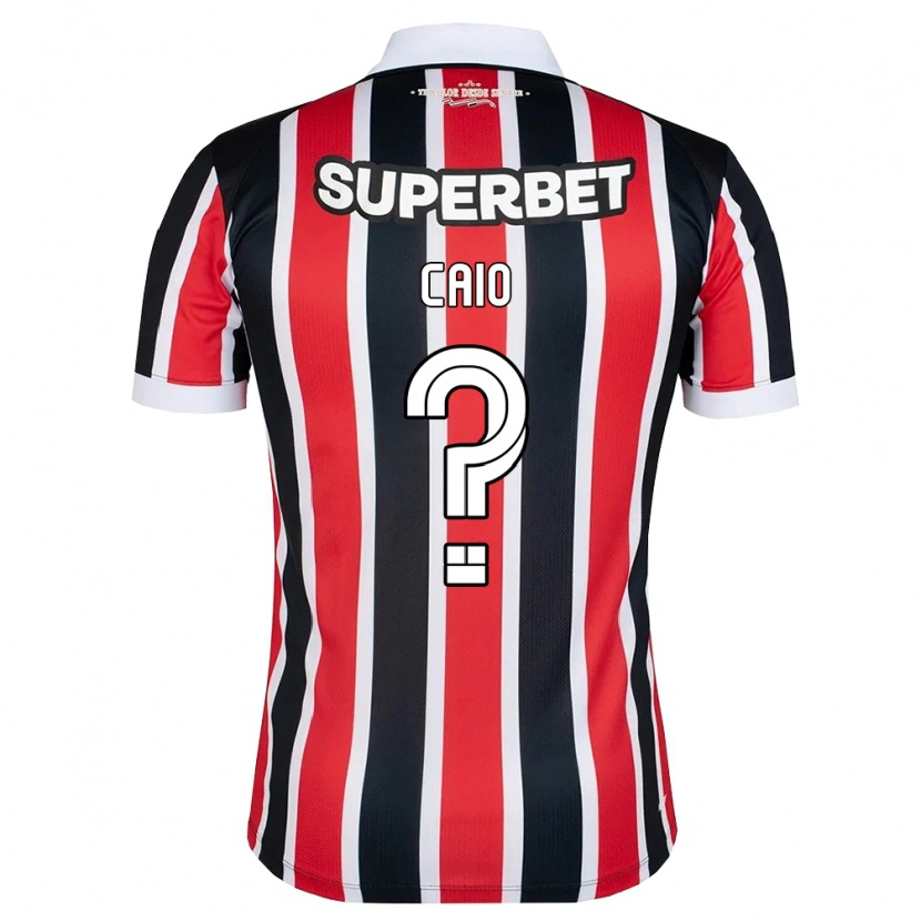 Danxen Dames Caio #0 Rood Wit Zwart Uitshirt Uittenue 2026/27 T-Shirt België