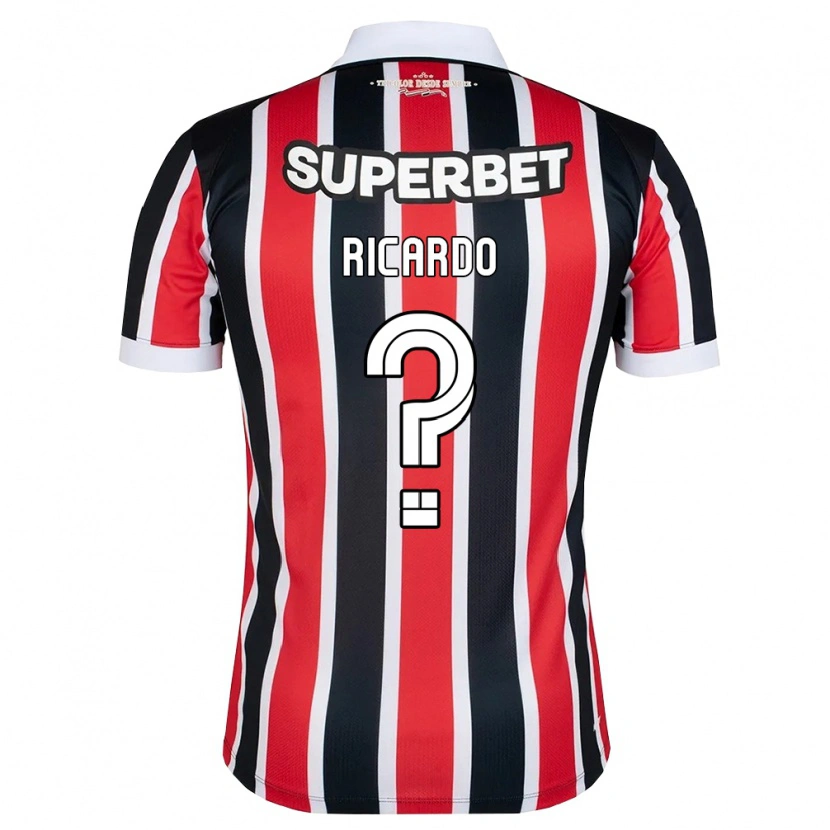 Danxen Dames João Ricardo #0 Rood Wit Zwart Uitshirt Uittenue 2026/27 T-Shirt België