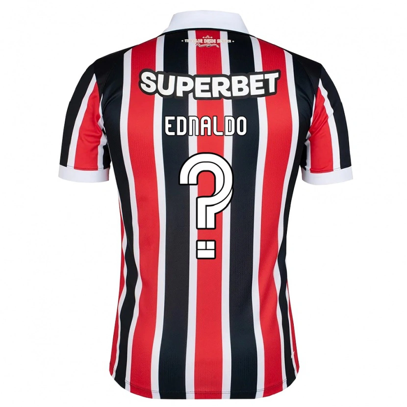 Danxen Dames José Ednaldo #0 Rood Wit Zwart Uitshirt Uittenue 2026/27 T-Shirt België