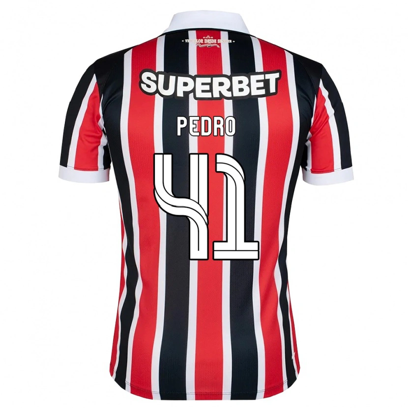 Danxen Dames João Pedro #41 Rood Wit Zwart Uitshirt Uittenue 2026/27 T-Shirt België