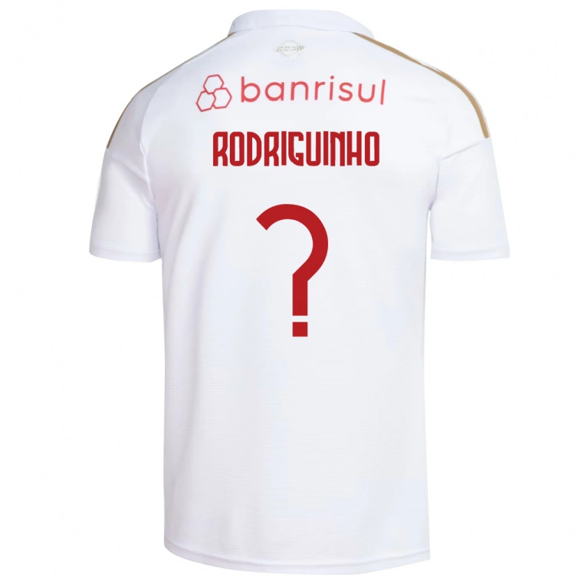 Danxen Dames Rodriguinho #0 Wit Rood Uitshirt Uittenue 2026/27 T-Shirt België
