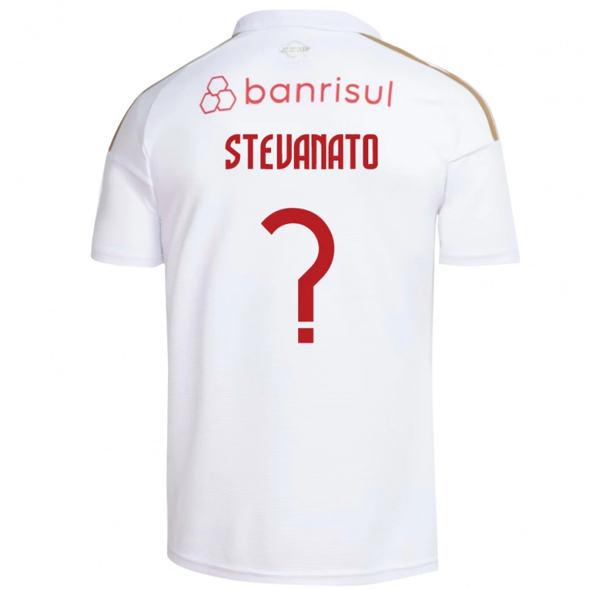 Danxen Dames Eduardo Stevanato #0 Wit Rood Uitshirt Uittenue 2026/27 T-Shirt België