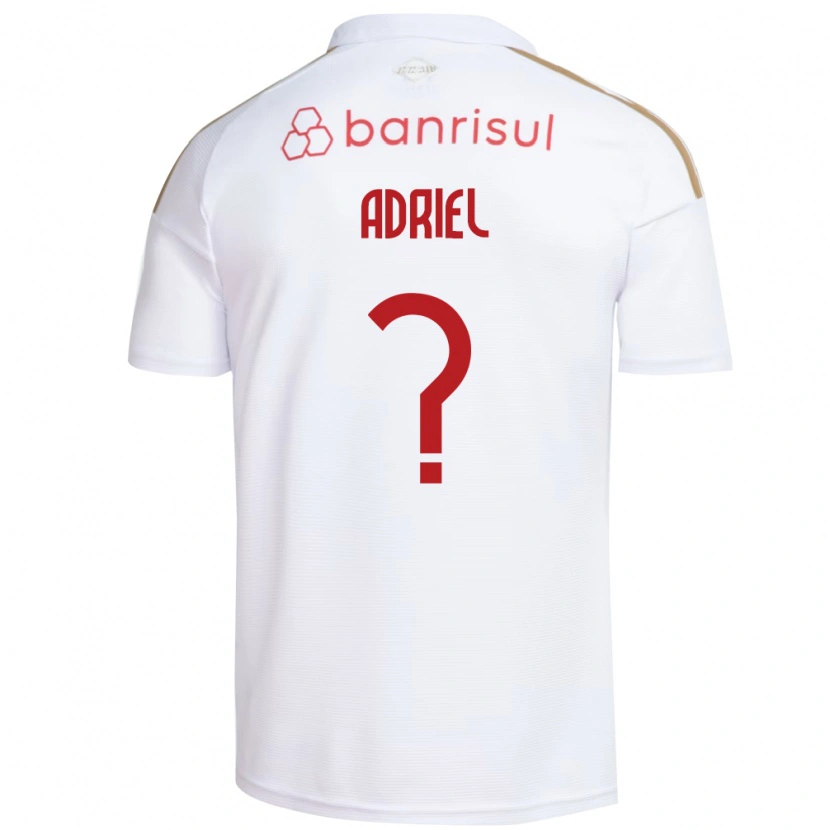 Danxen Dames Adriel #0 Wit Rood Uitshirt Uittenue 2026/27 T-Shirt België