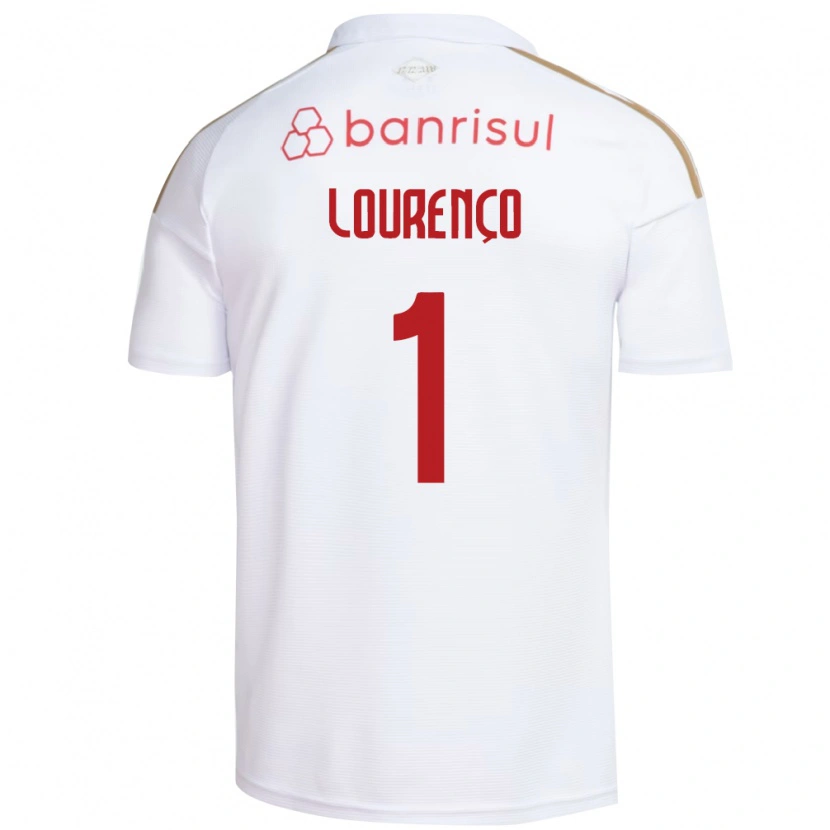 Danxen Dames Arthur Lourenço #1 Wit Rood Uitshirt Uittenue 2026/27 T-Shirt België