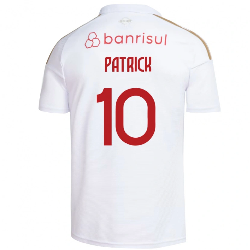 Danxen Dames Alan Patrick #10 Wit Rood Uitshirt Uittenue 2026/27 T-Shirt België