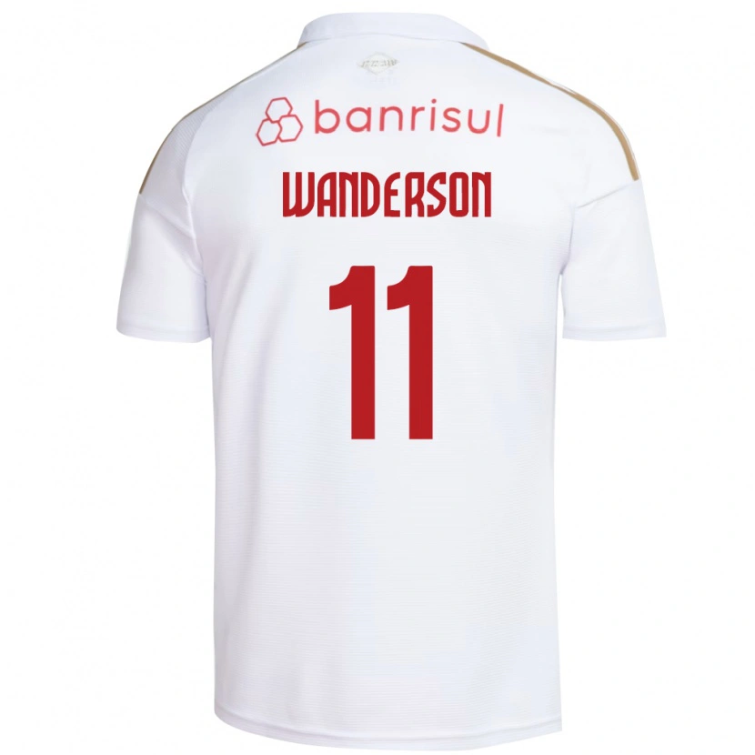 Danxen Dames Wanderson #11 Wit Rood Uitshirt Uittenue 2026/27 T-Shirt België