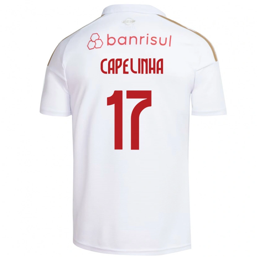Danxen Dames Capelinha #17 Wit Rood Uitshirt Uittenue 2026/27 T-Shirt België